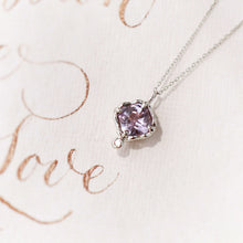 Load image into Gallery viewer, Rose de France Amethyst Necklace
