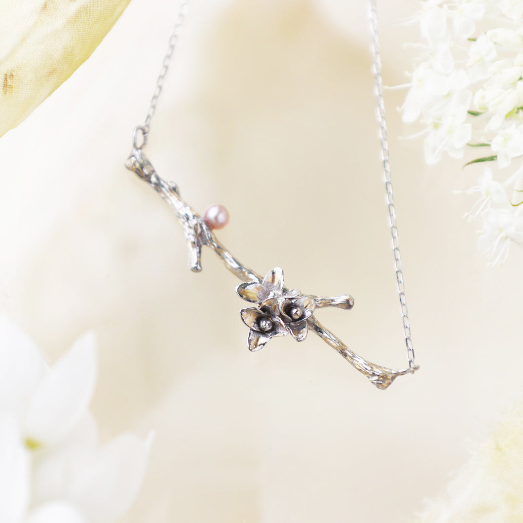 Blossom Twig Necklace