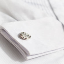 Load image into Gallery viewer, Cypress Leaf Cufflinks
