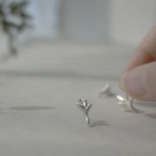 Load and play video in Gallery viewer, Pine Leaf Earrings
